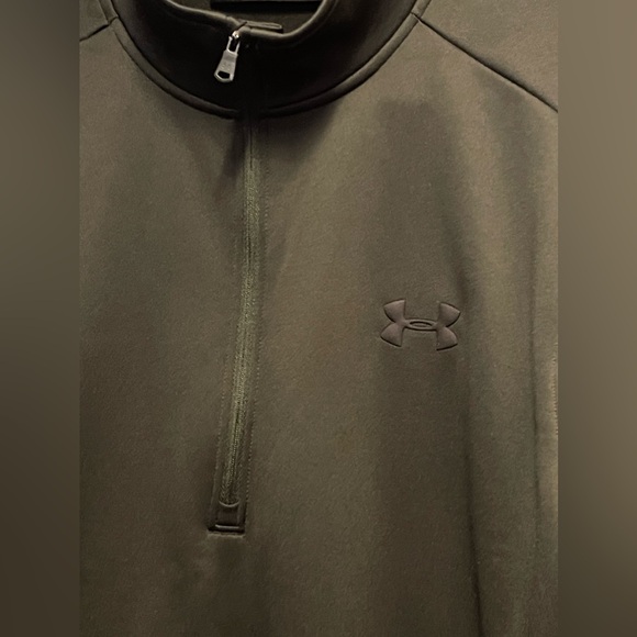 - Under Armour 2018 Smooth Outer 1/4 Zip Pullover Size LG - Picture 3 of 8